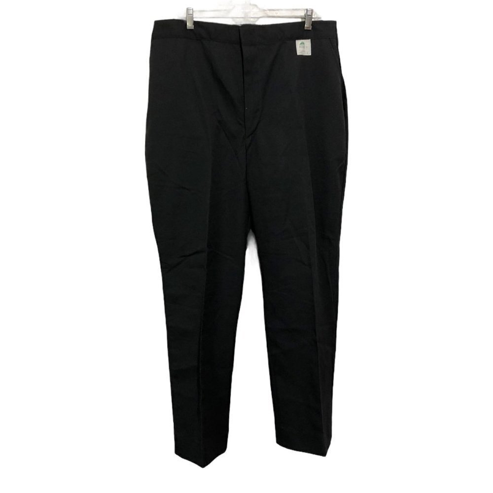 Red Kap Pants Womens 22‎ Charcoal Gray Work Industrial Half Elastic